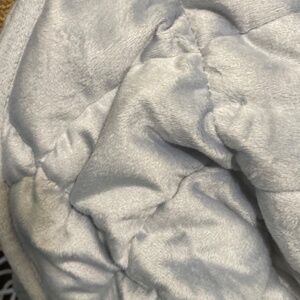 Gray, 48” x 72” Lap Weighted Blanket – 12 lbs Glass Bead Fill, Brand New In Box